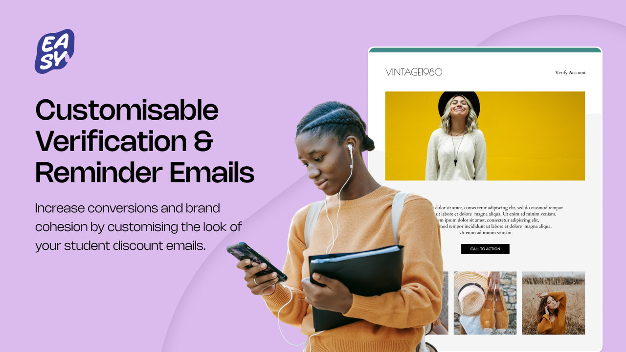 Customise student emails