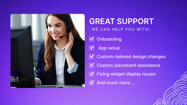 Great Support