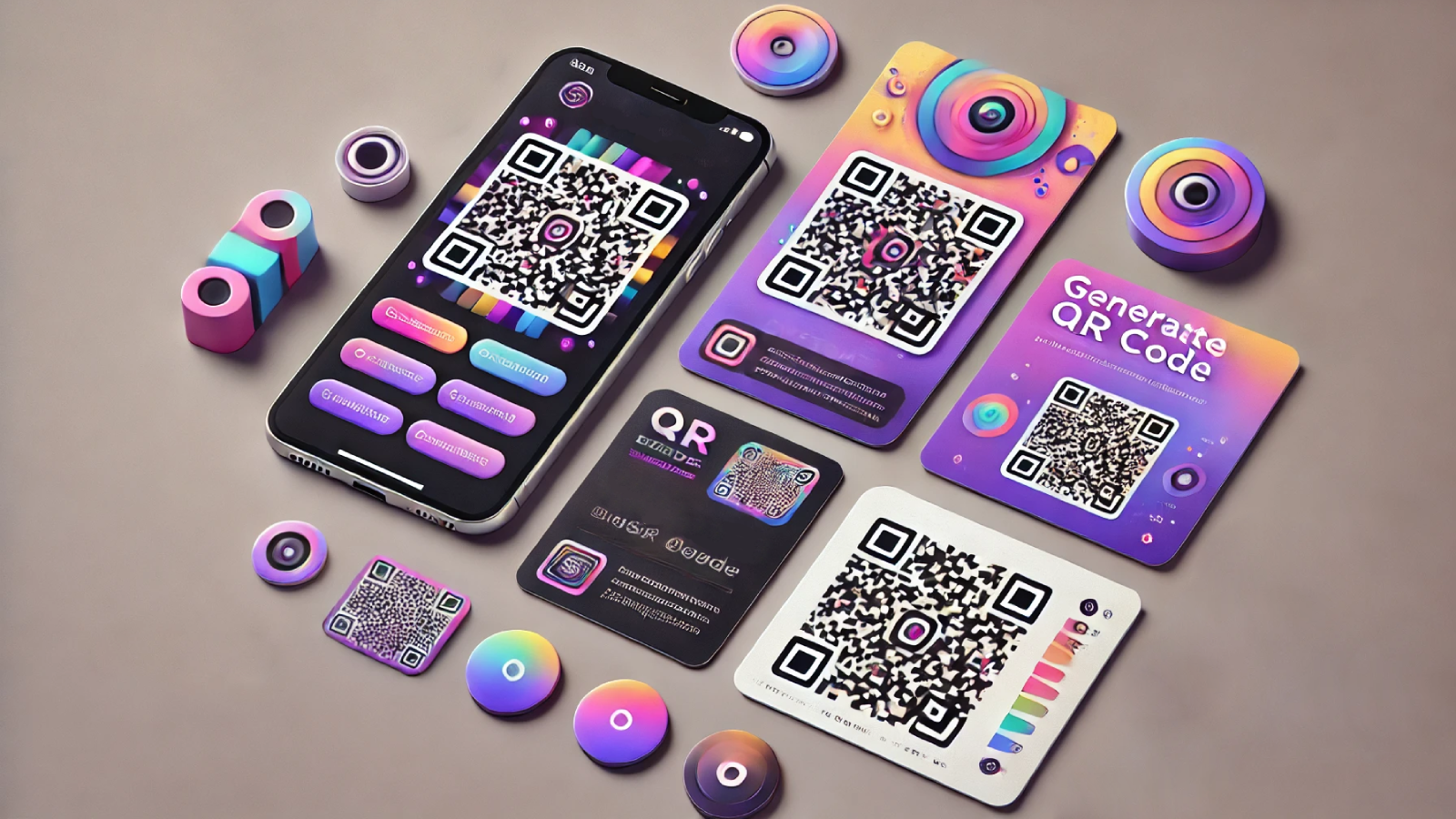 QR cardify cover image