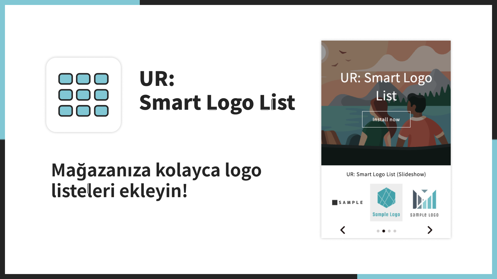 Mağazanıza kolayca logo listeleri ekleyin!