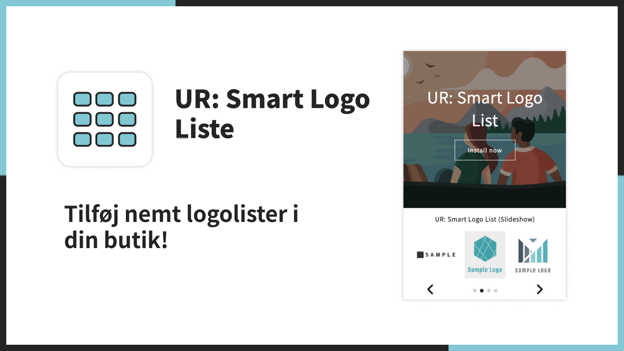 Tilføj nemt logolister i din butik!