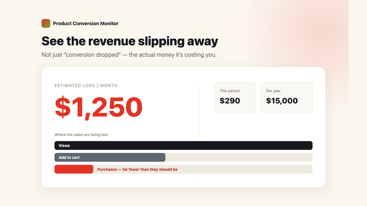 Product Conversion