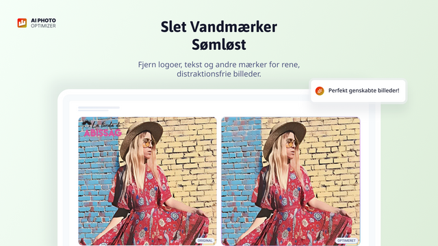 Slet vandmærker problemfrit