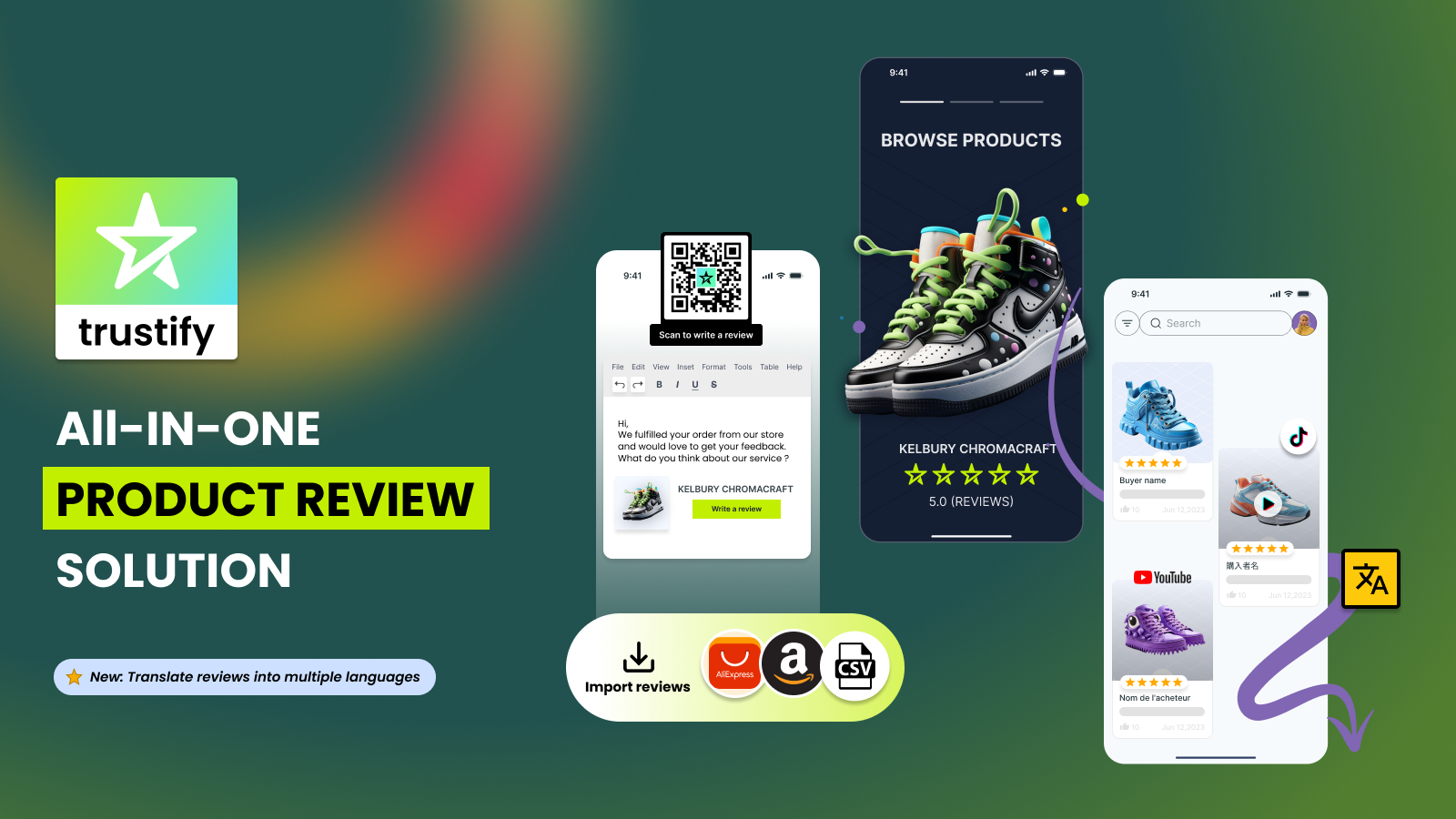 Trustify Product Reviews Importer
