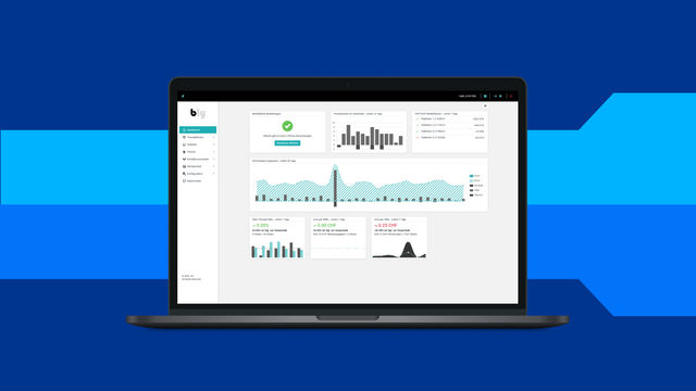 Showing the dashboard of the account