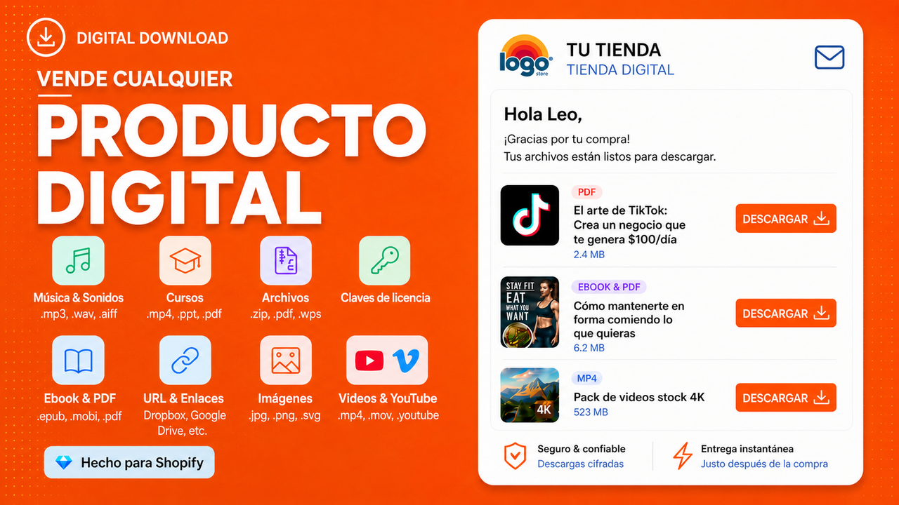 Producto de Descarga Digital Fácil