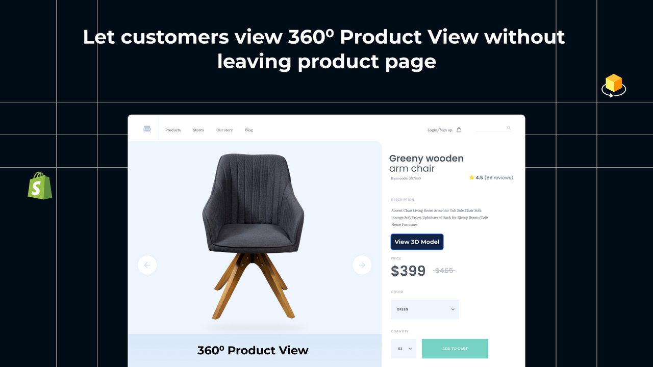 360 product view