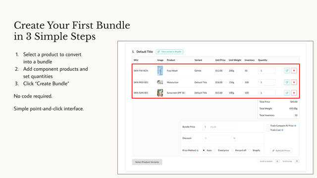 Create Your First Bundle in 3 Simple Steps