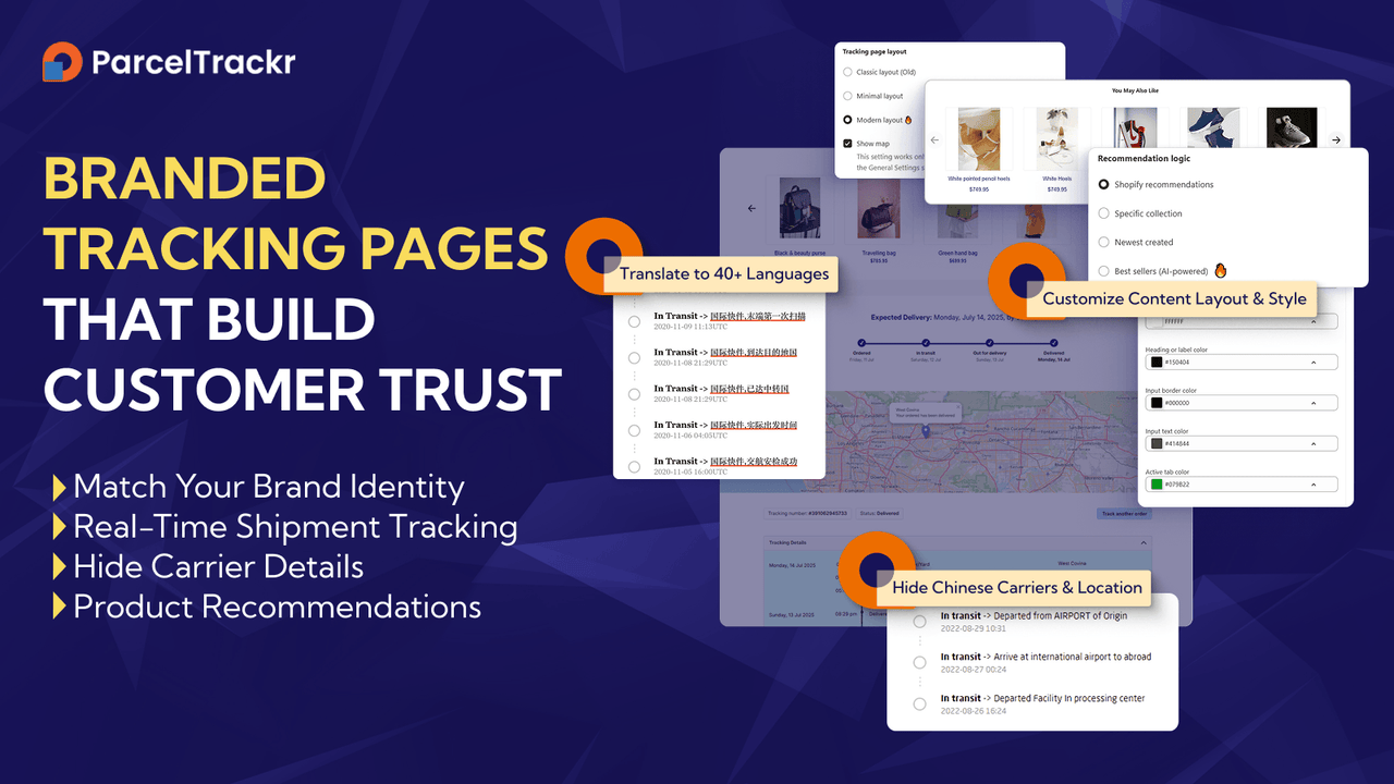 Create Branded Order Tracking Page for Order Lookup