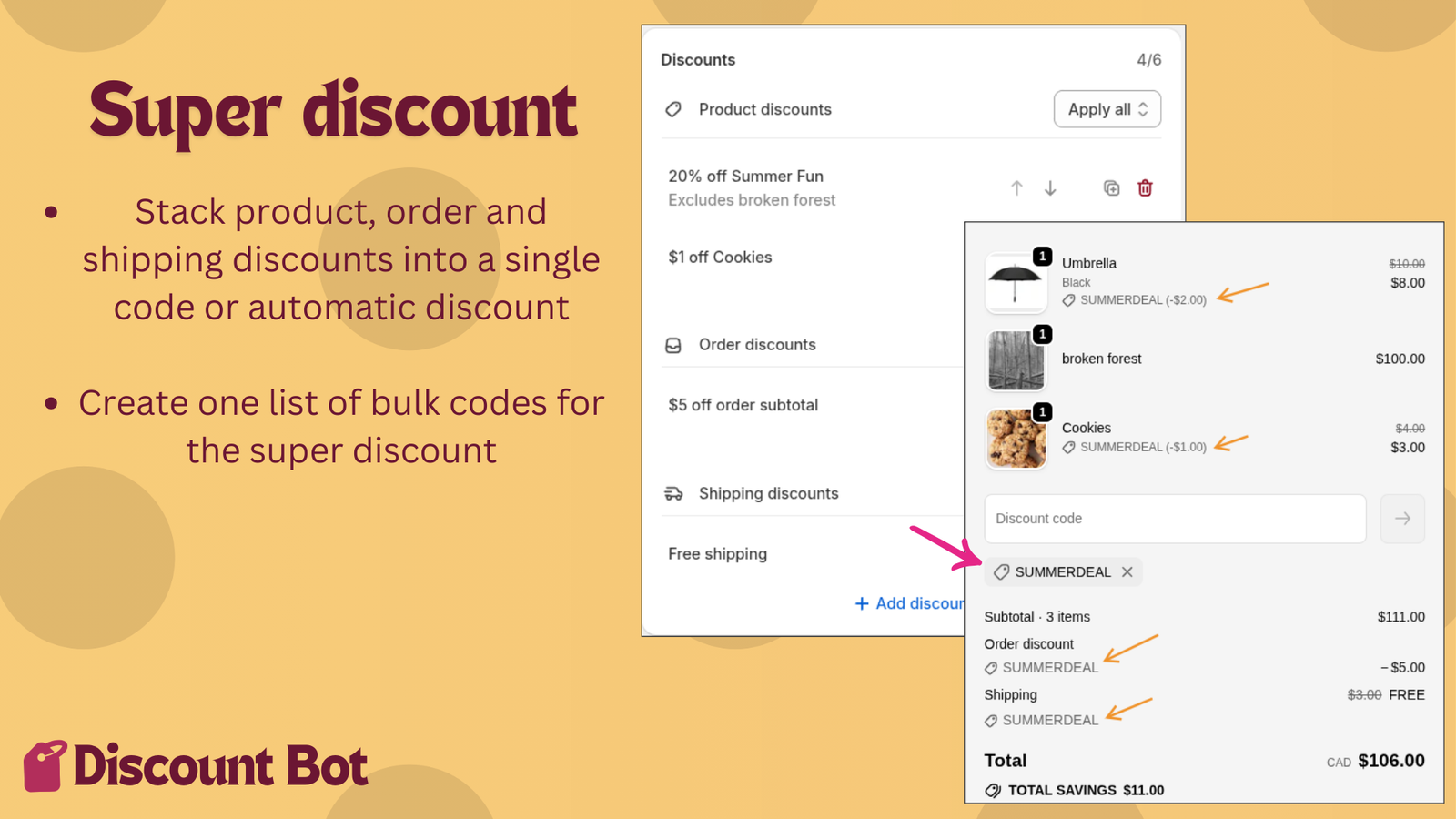 Super discount