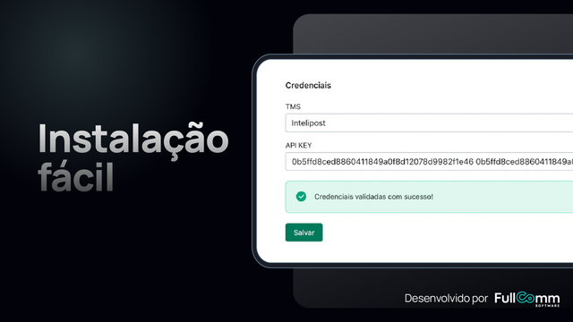 Instalação simplificada e configurações direto no seu admin
