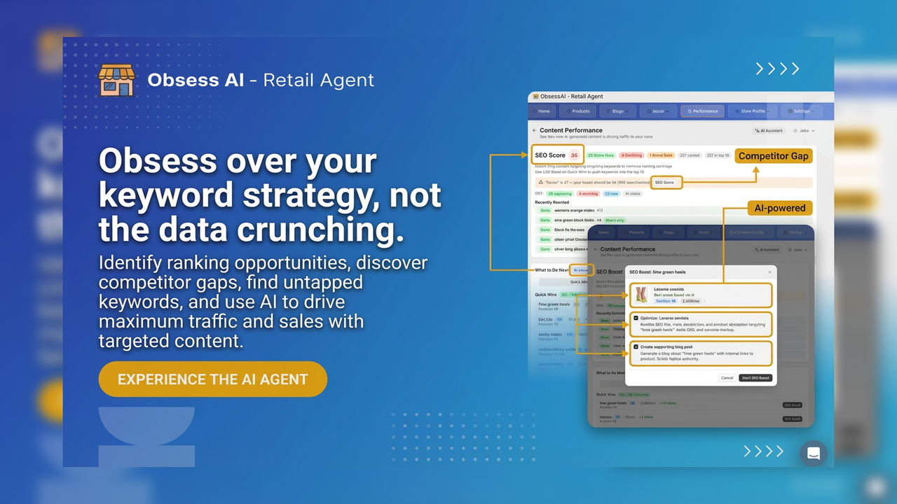 Find keywords for your brand and competitors for your content