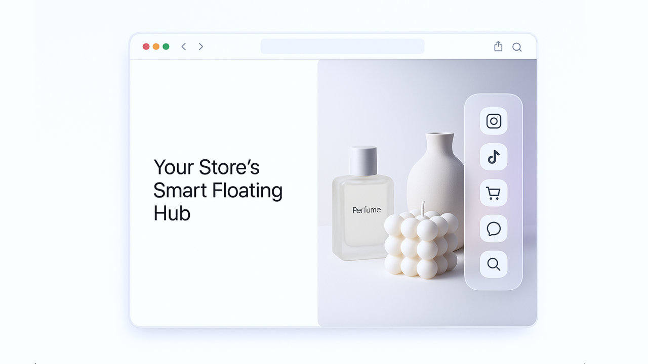 store's floating hub