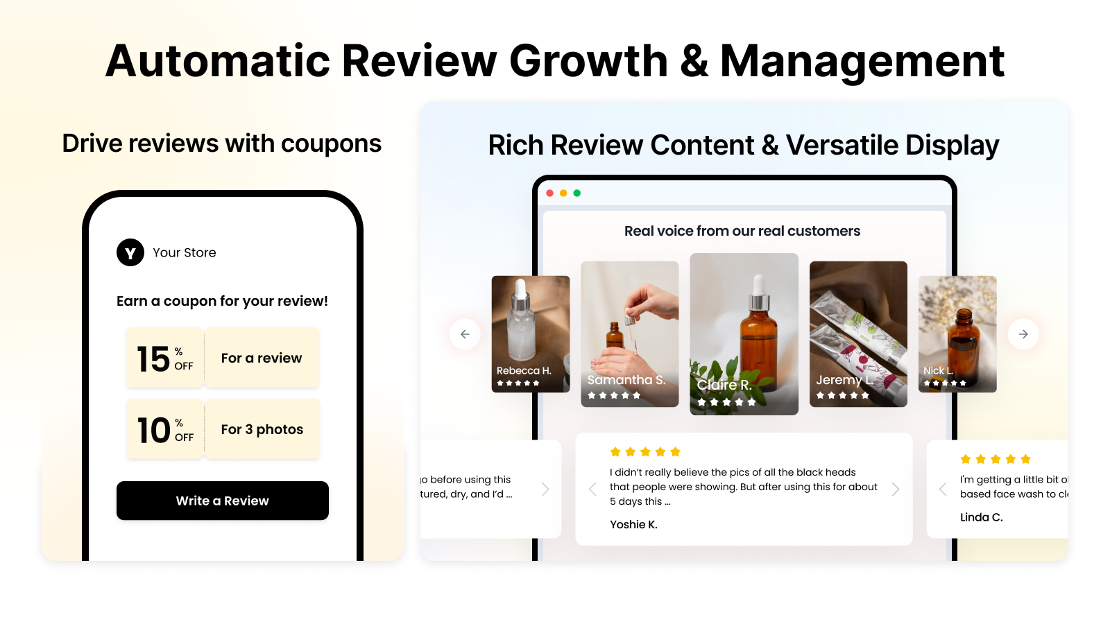 Automatic Review Growth & Management