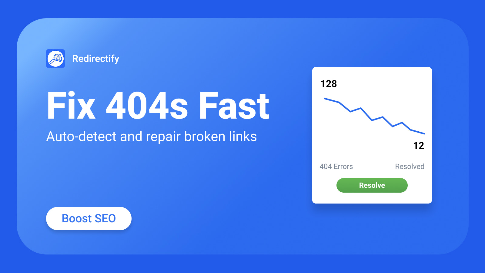 Fix 404s Fast