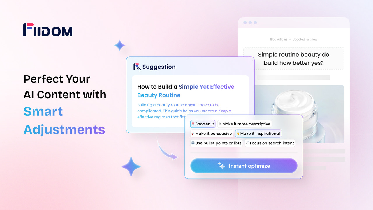 Perfect Your AI Content with Smart Adjustments