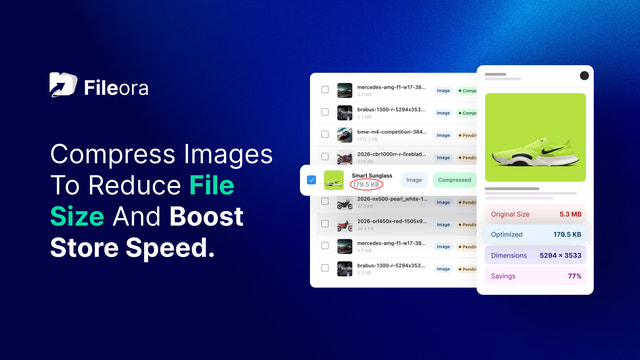 Compress Shopify product images to boost store speed