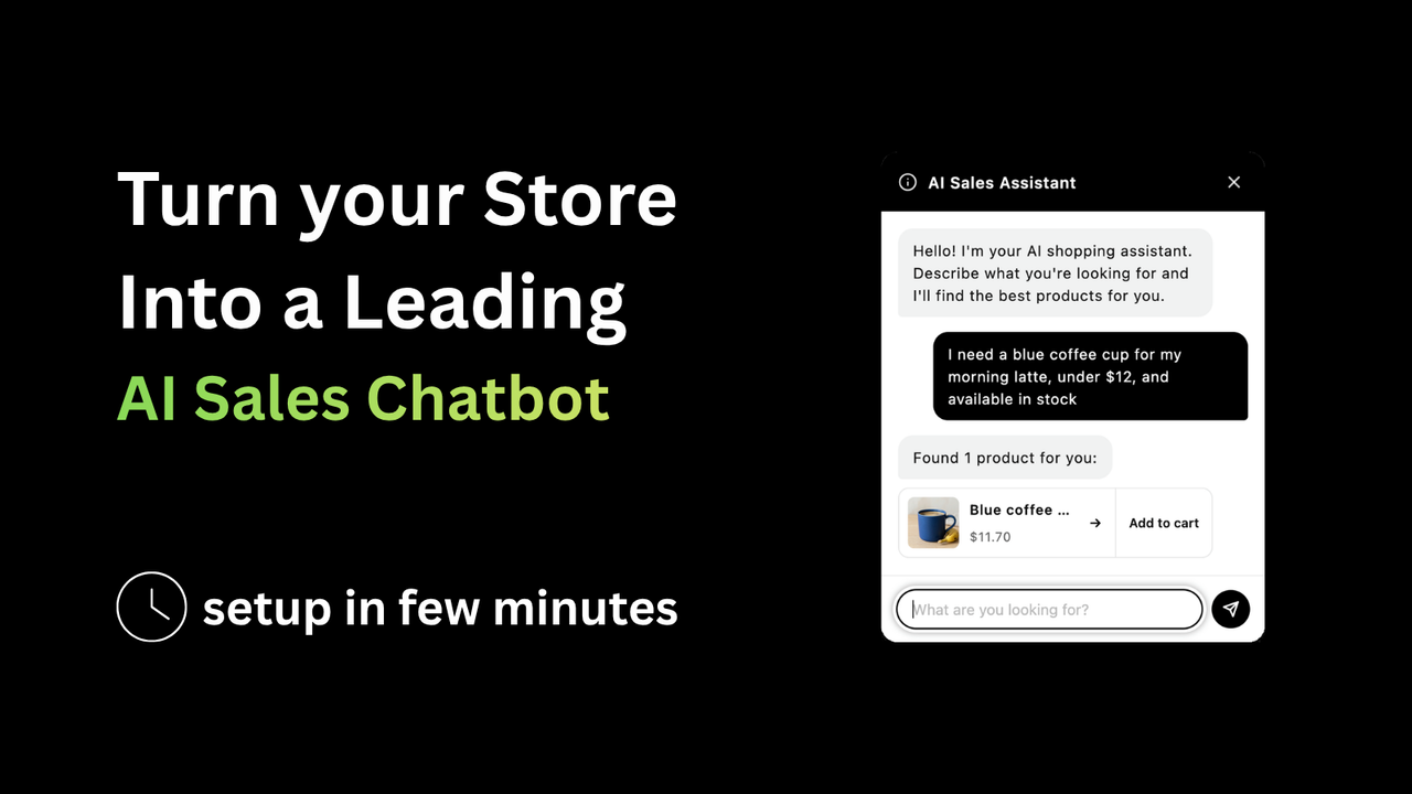 AI sales chatbot. Vector shopify ai chat assistant
