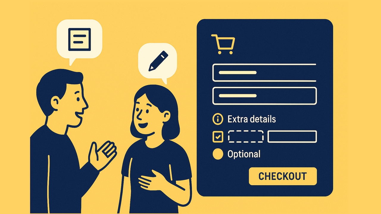 Add Order Fields During Checkout