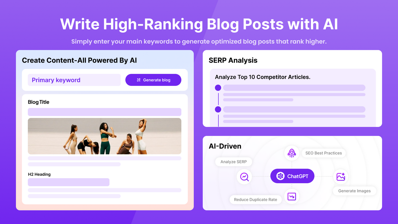 SEOAnt: Write High-Ranking Blog Posts with Al