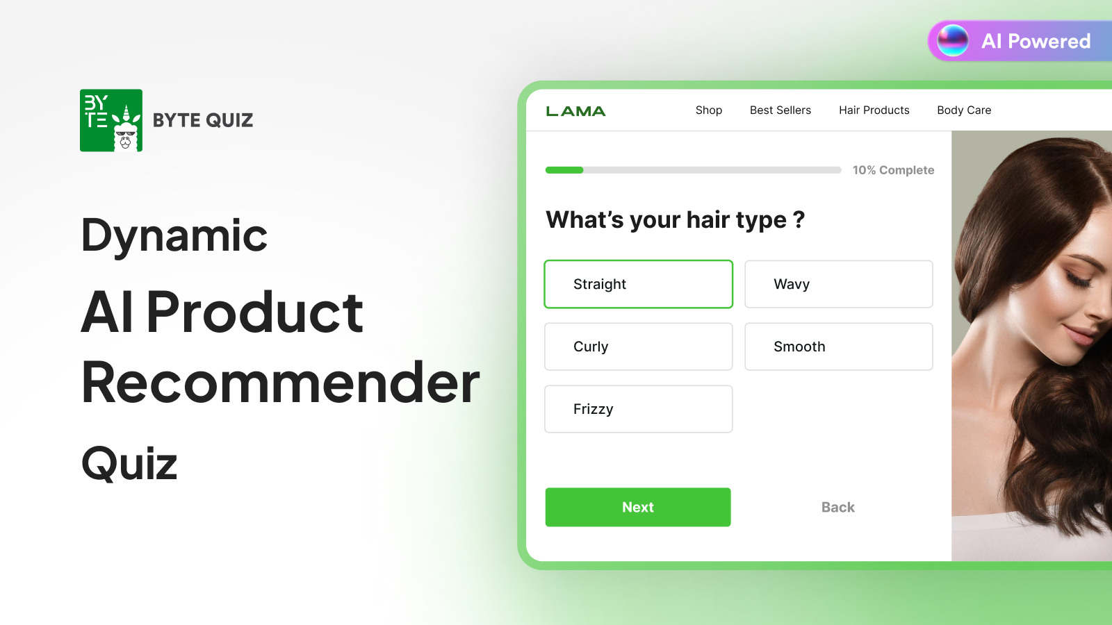 AI Product Recommender Quiz