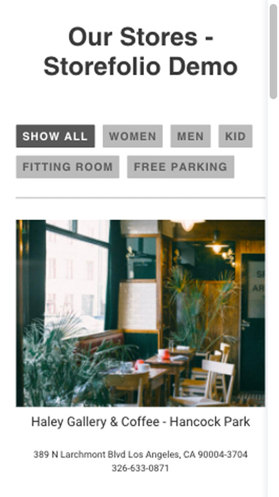 shopify directory style store locator