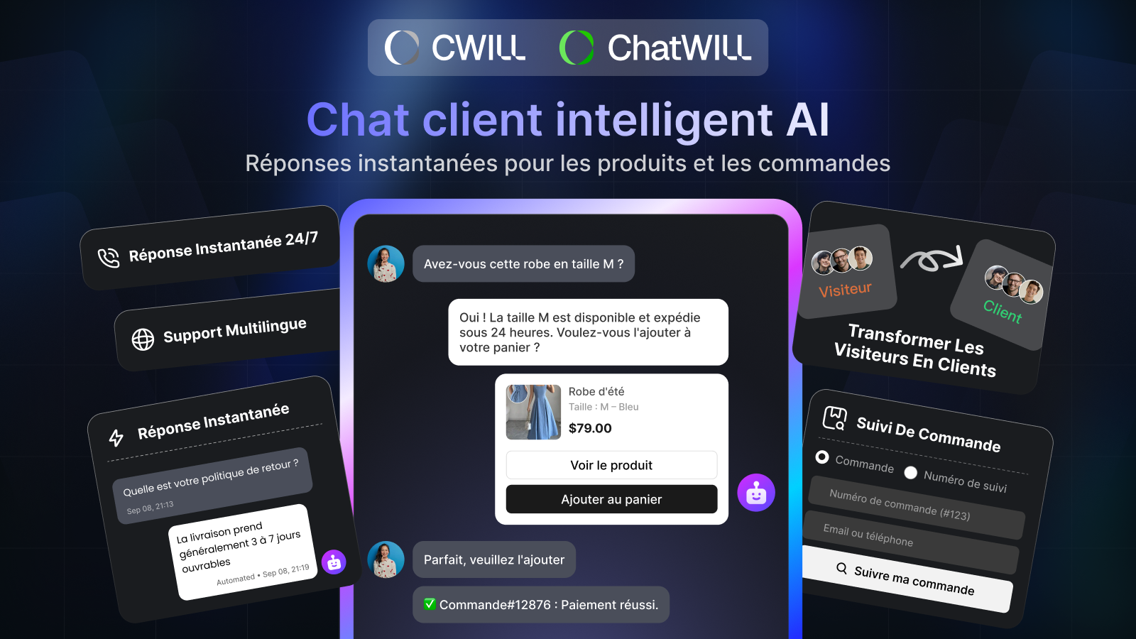 Chat client IA intelligent