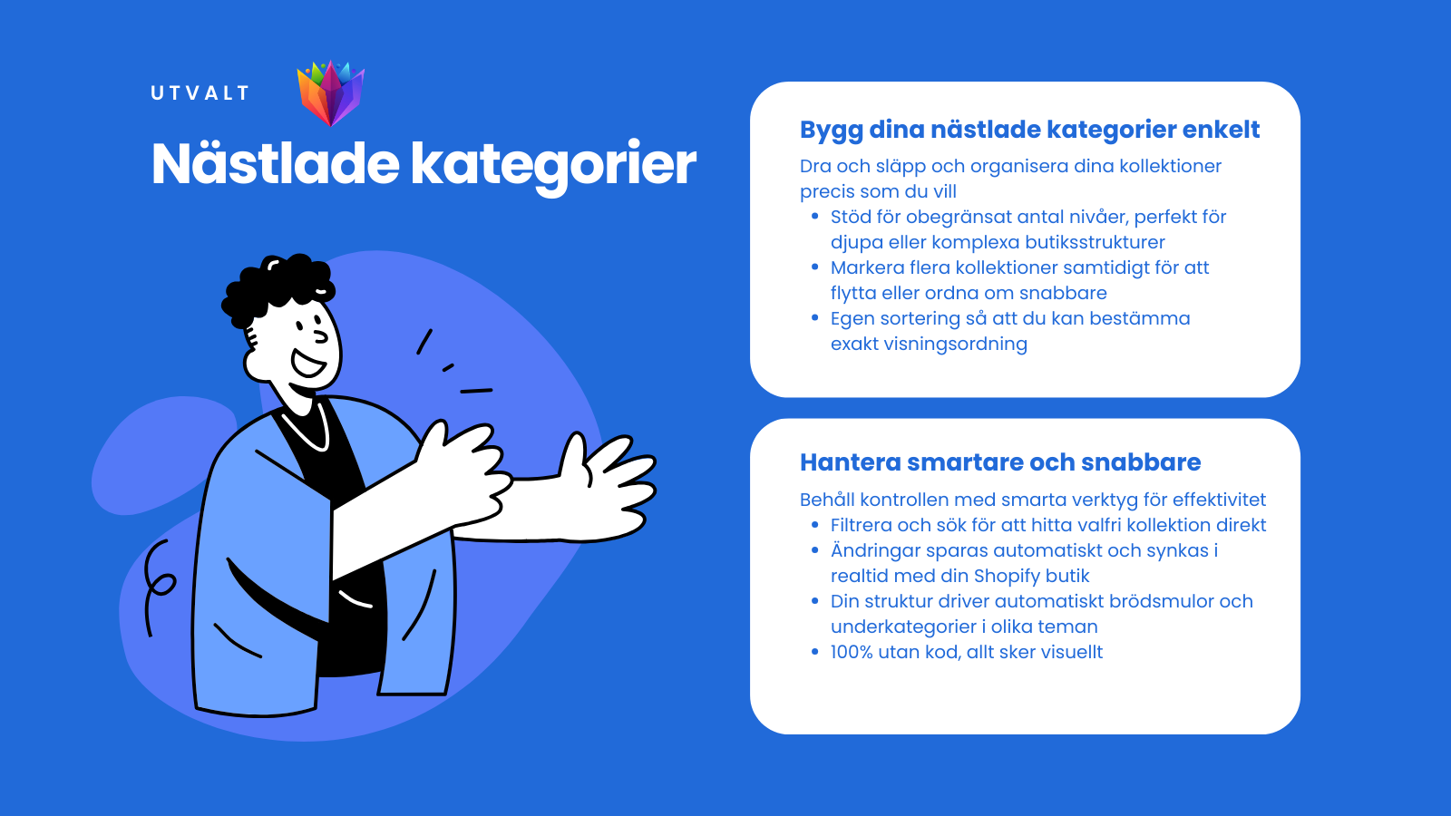 Underkategorier skapas automatiskt fran tradet