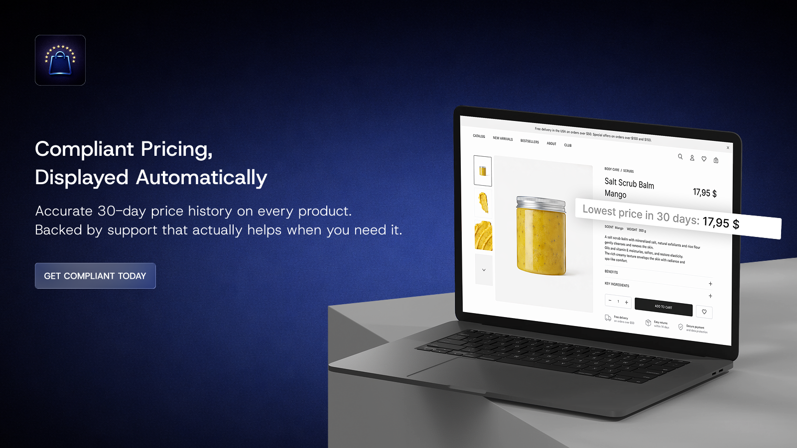 Storefront widget
