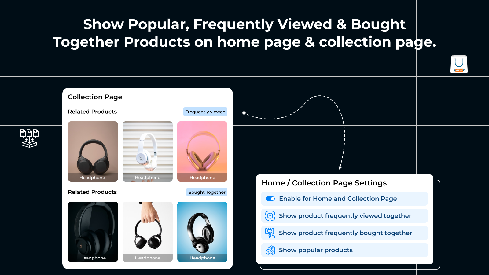 Home Page and collection Page Settings