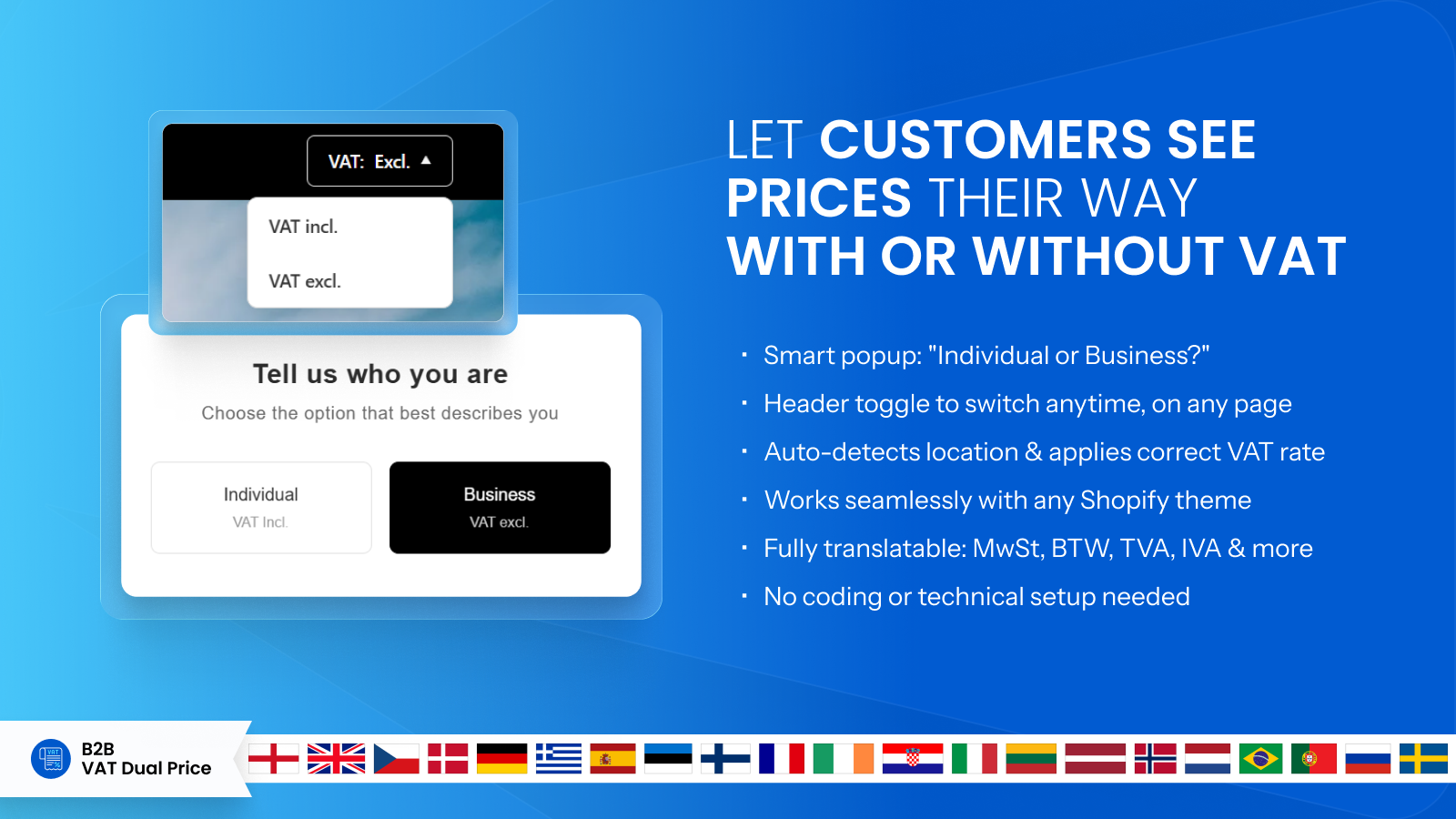 customers can choose which price to show