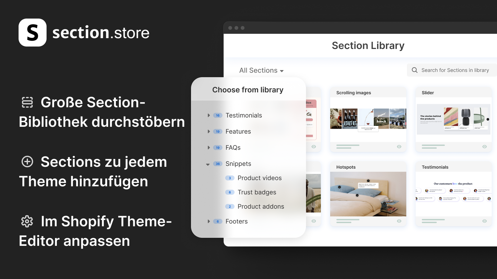 section store