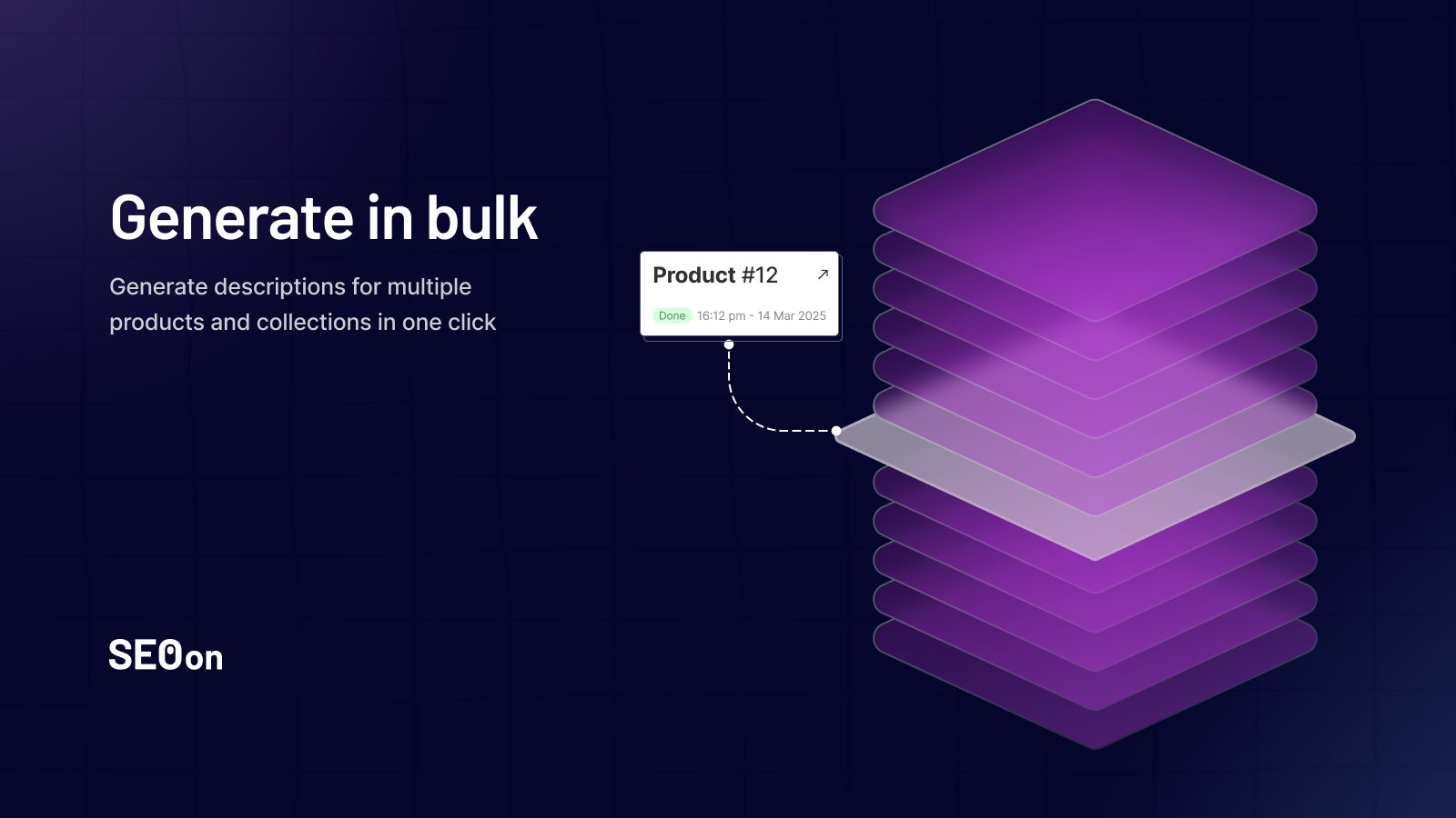 SEO On Product copy generate product descriptions in bulk