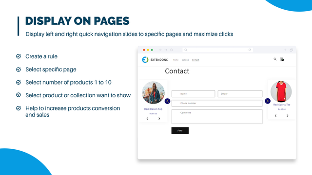 Quick Product Navigator-Folie