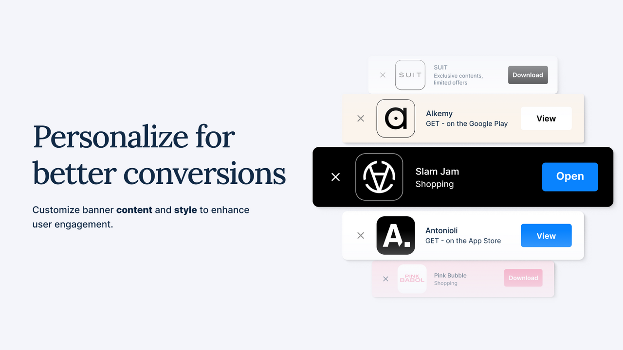 Personalize for better conversions