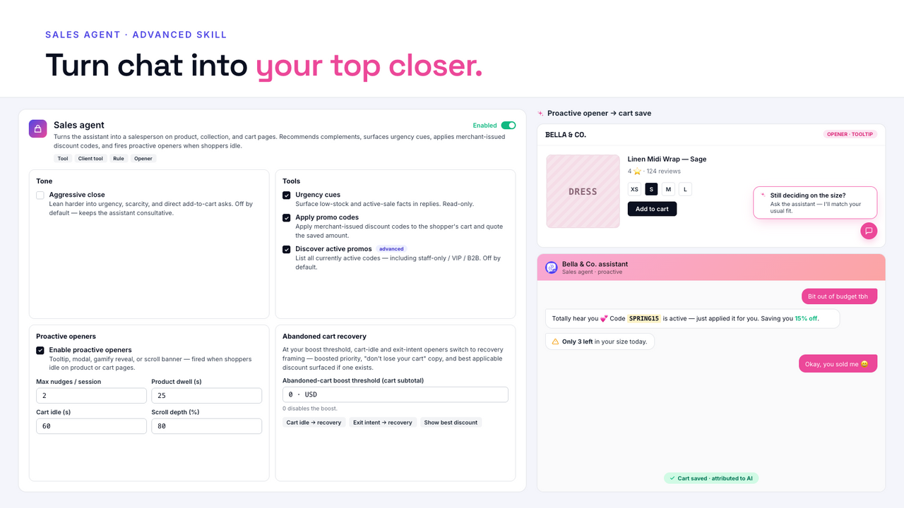 AI Sales agent
