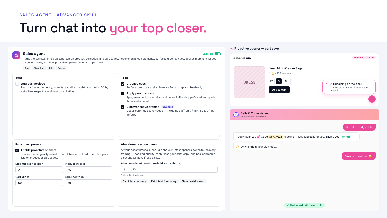 AI Sales agent