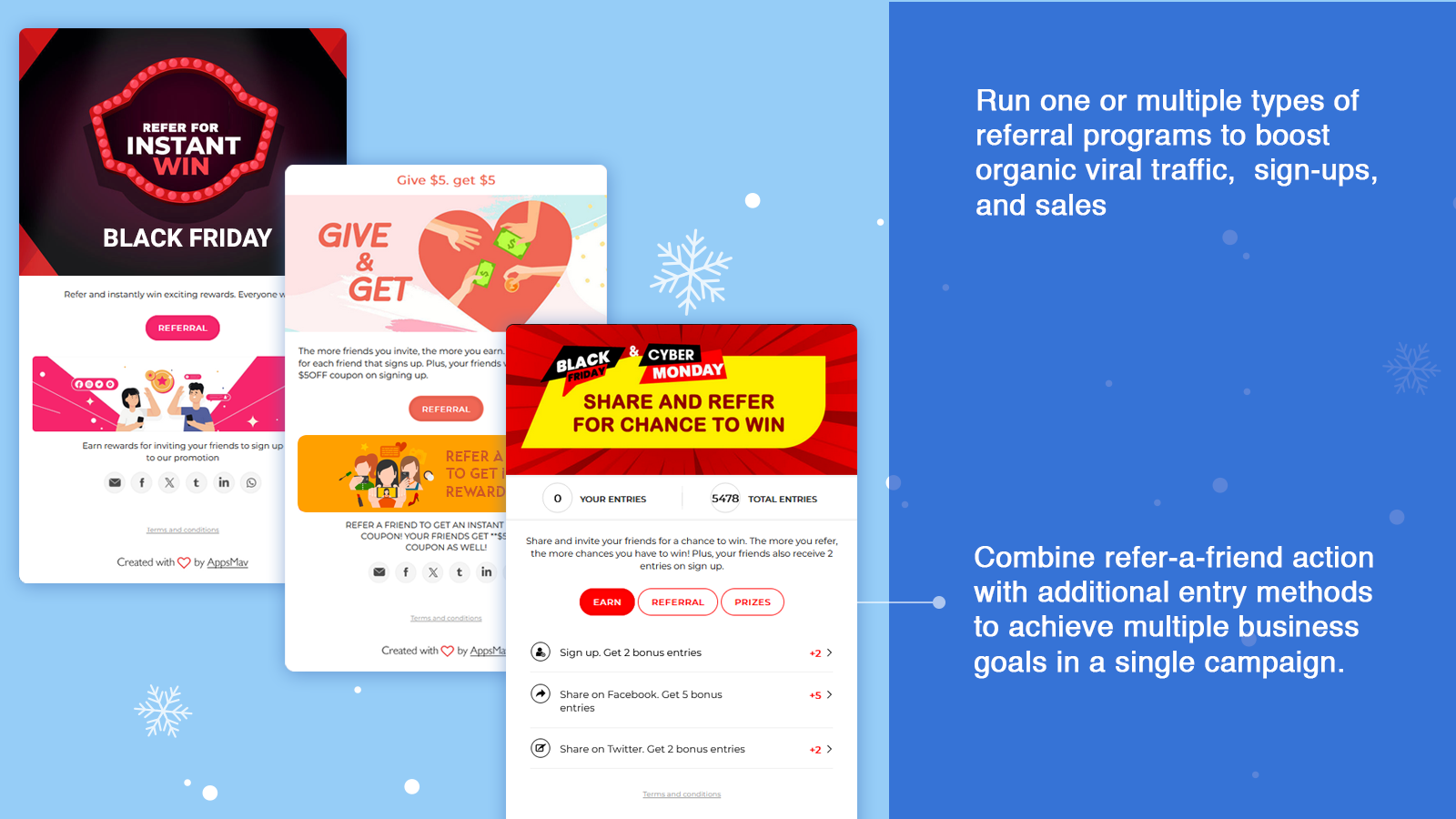 refer a friend, referral, refer to win, refer for chance to win