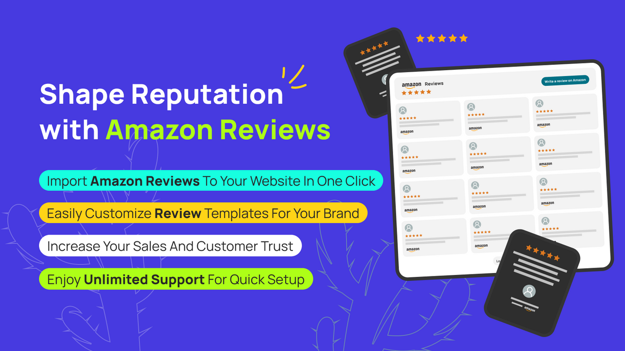 Amazon Reviews Banner