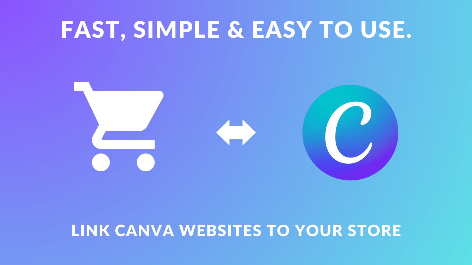 Link Canva websites to your store