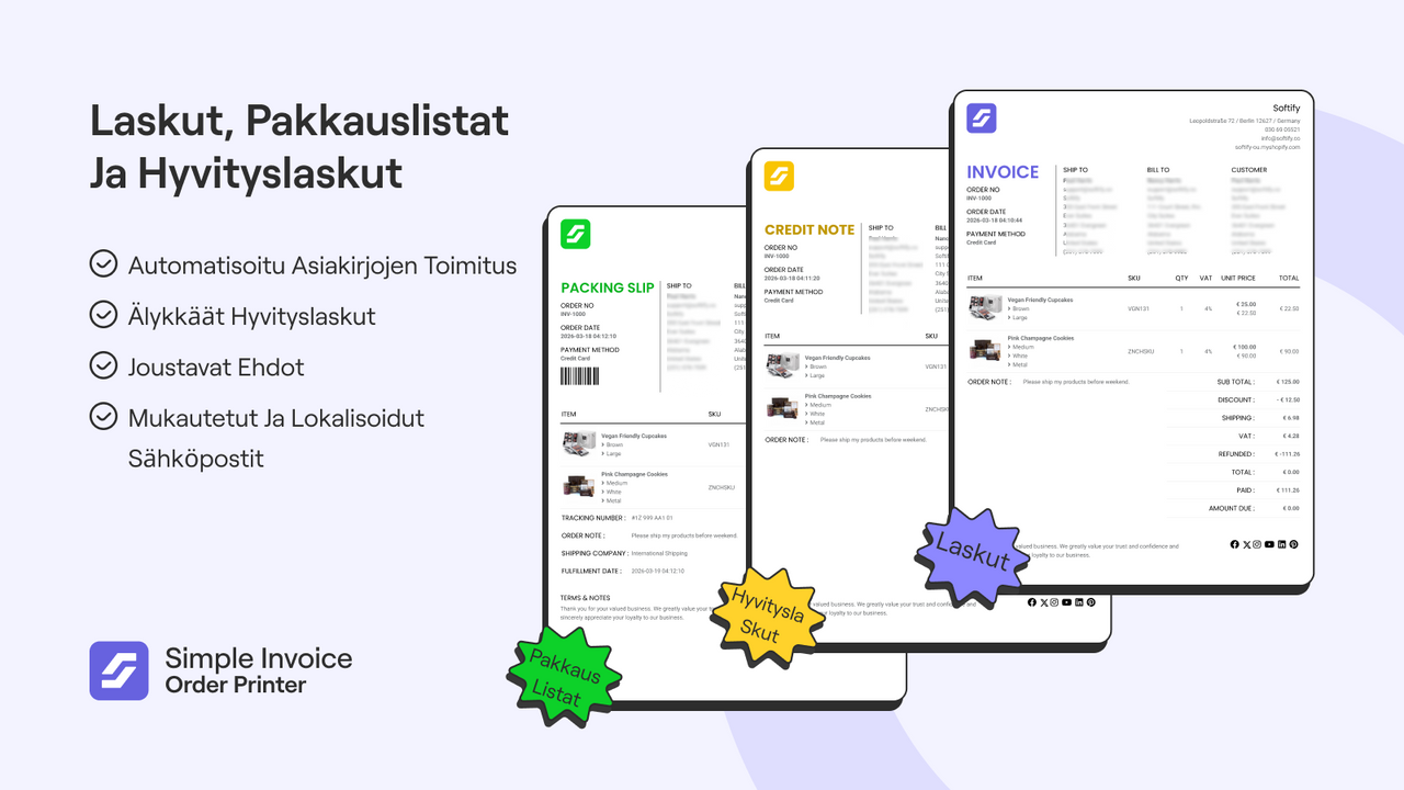 tulosta lasku