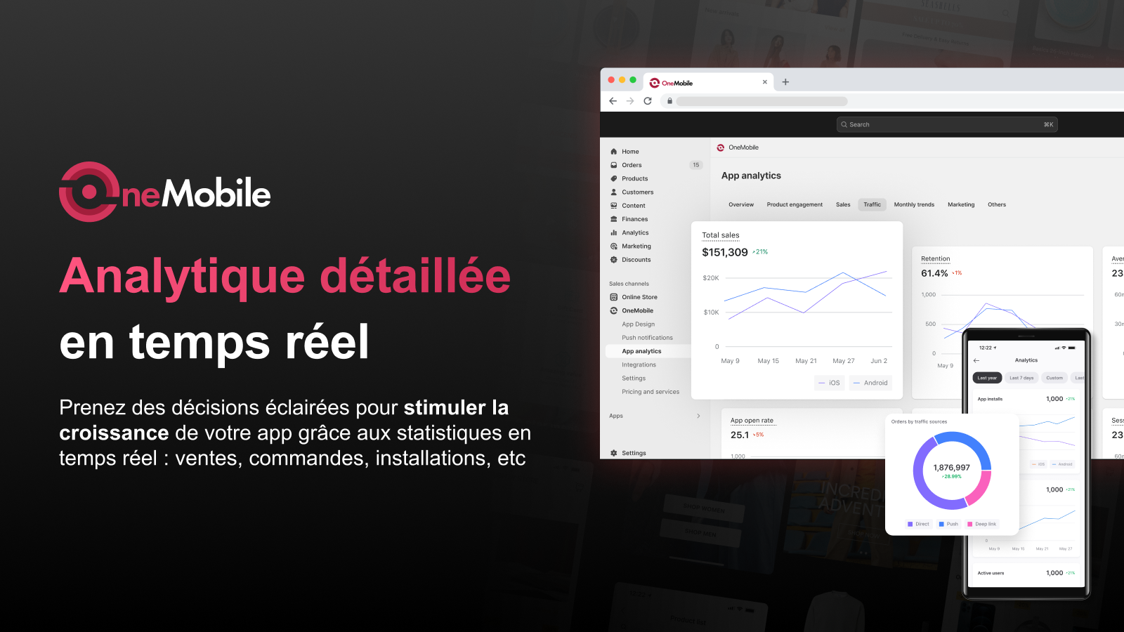 Croissance de votre app avec des statistiques en temps réel