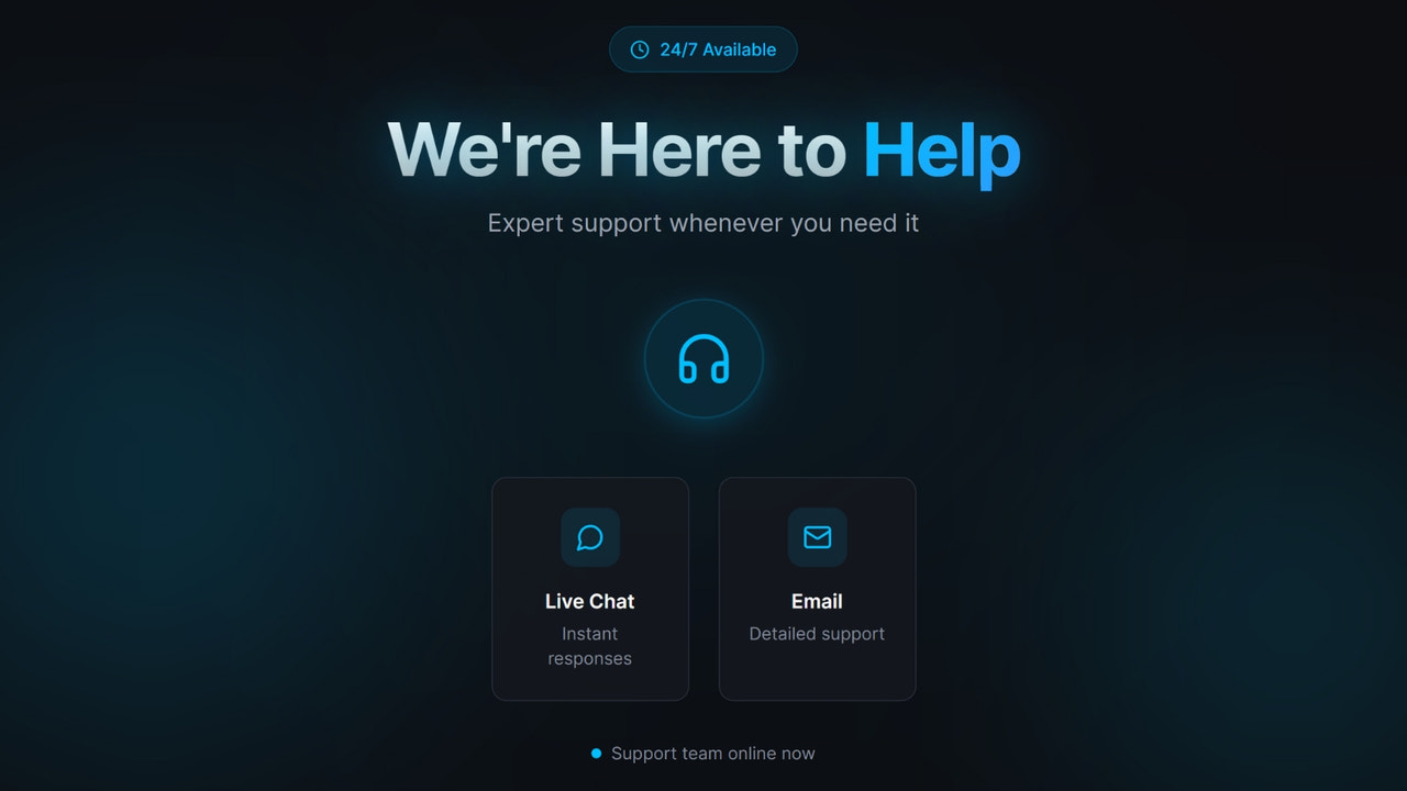24/7 Support