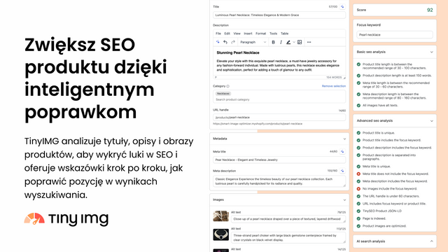 Boost product SEO with smart fixes