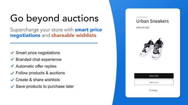 Go beyond auctions