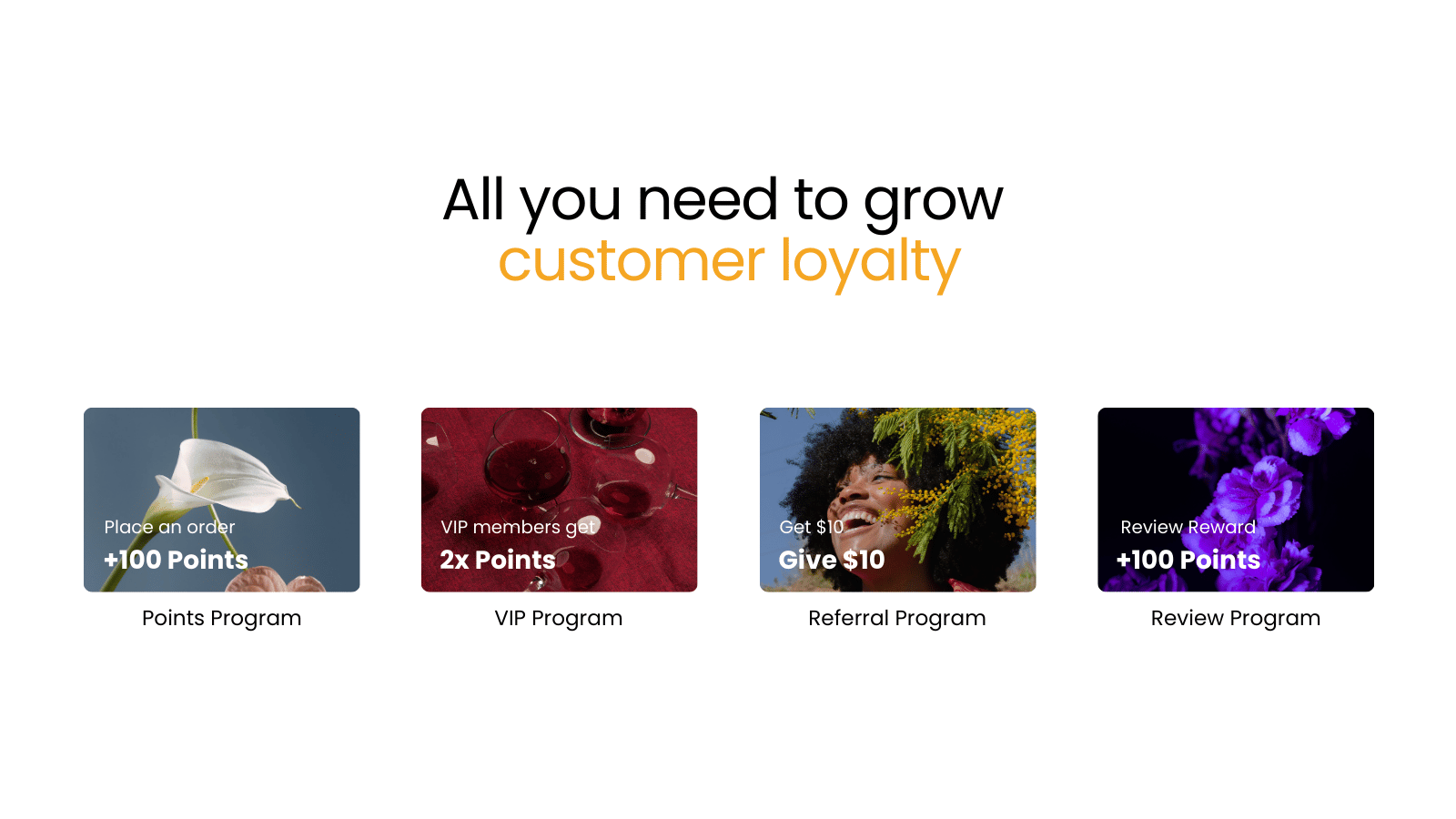 All you need to grow customer loyalty