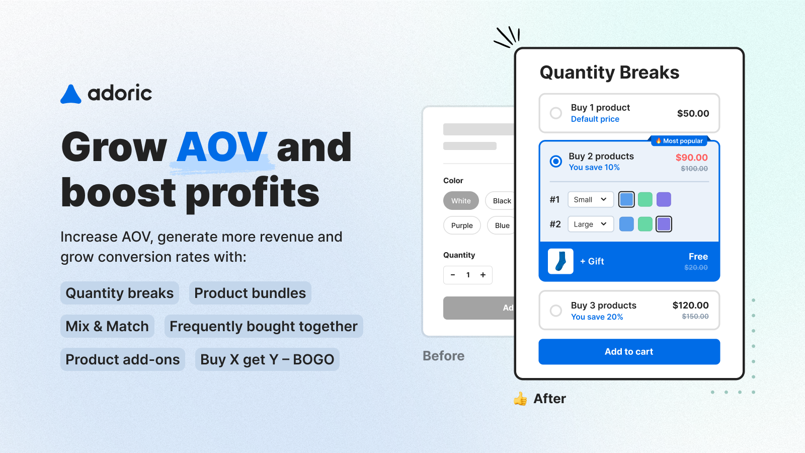 Grow AOV and boost profits