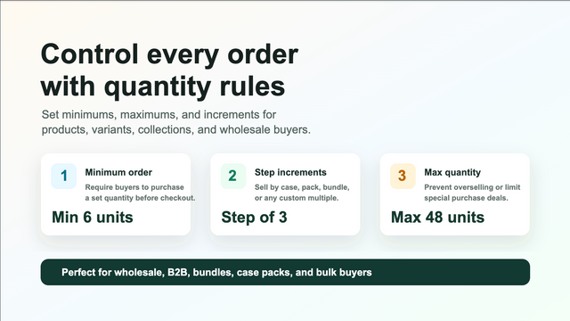 Multiple of rule