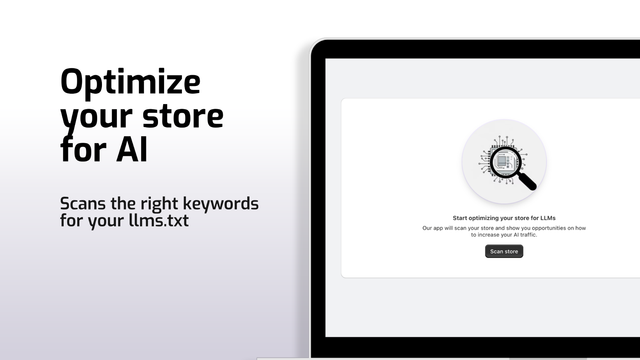 Optimize your store for AI