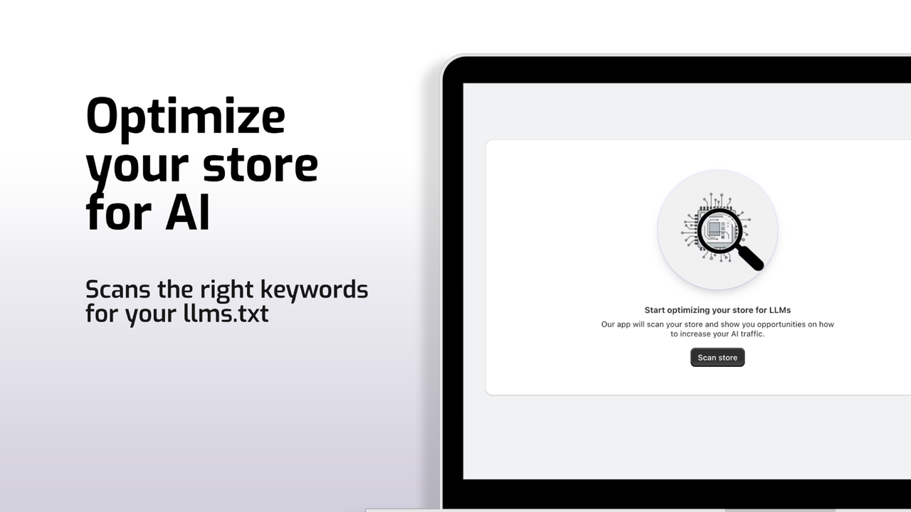 Optimize your store for AI